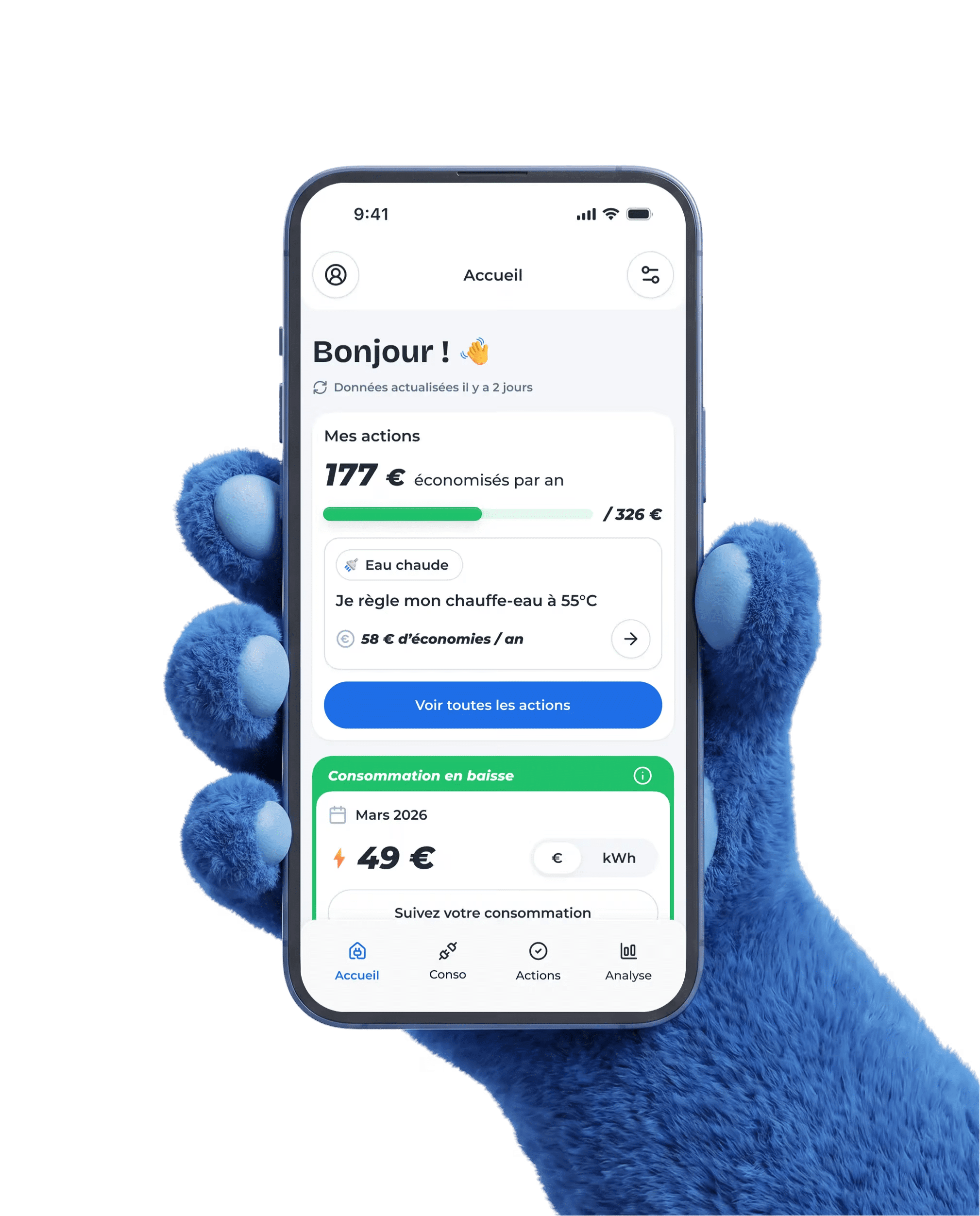 WattWatchers app