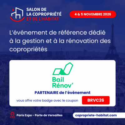 BAIL RENOV PARTENAIRE COPRO26 Bail Renov' partenaires du Salon CoPro