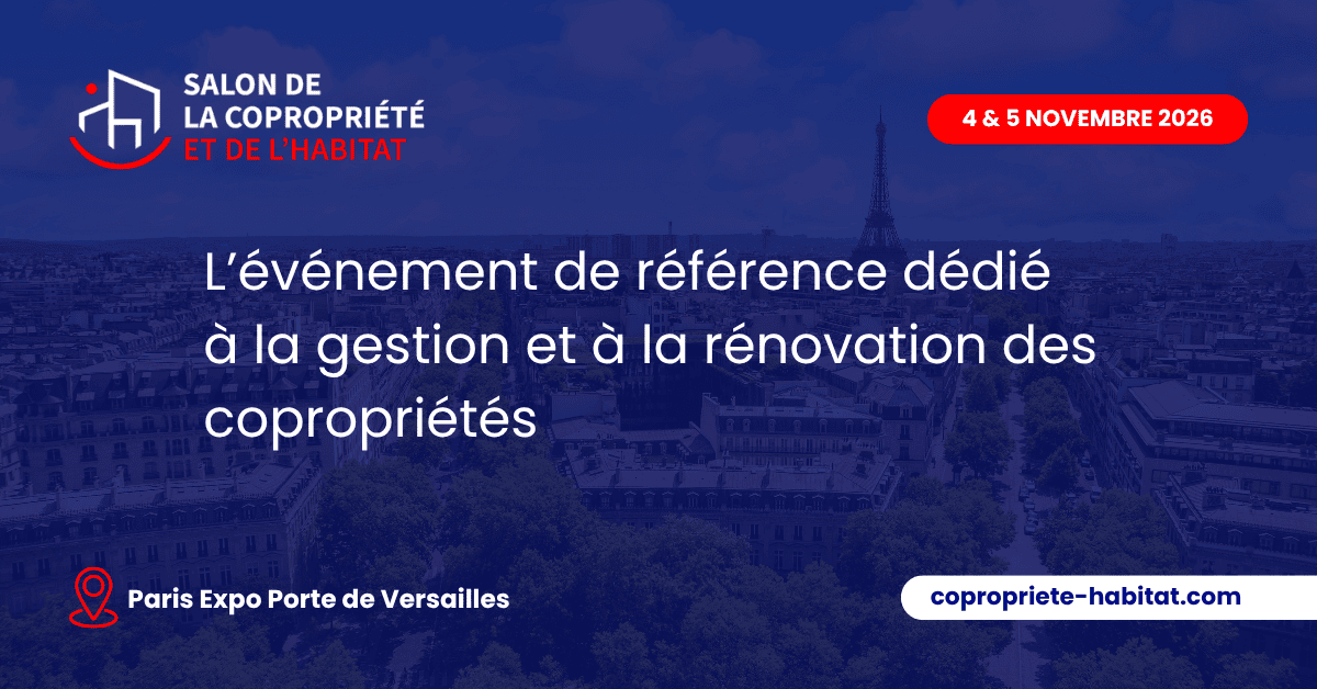 format paysage Salon de la Copropriété et de l'Habitat 2026